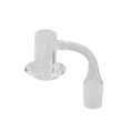 Black Leaf Blender-Quarzschale aus Quarzglas mit Luftschlitzen im Teller