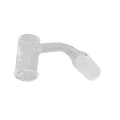 Quarzschale Round Bottom von Black Leaf mit Mittelspitze und NS 19