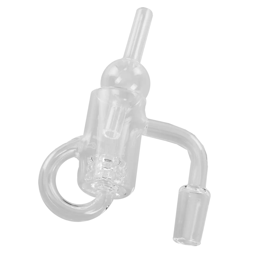 Produktfoto: Oil Black Leaf Quarzaufsatz Recycler Trommel NS 14 2-teilig