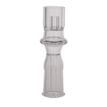 Quarzglas-Ölkopf mit NS-14-Schliff und Röhrchen, Länge 89 mm