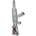 ZOMBIE CHASER Glas-Wasserpfeife mit Metall-Steckrohr