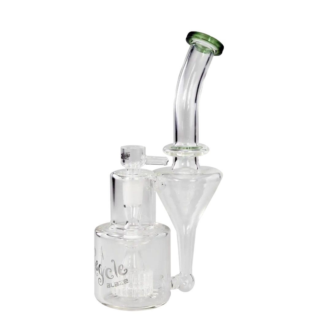 Produktfoto: BLAZE Recycler-Mini-Wasserpfeife mit Perkolator, 230 mm