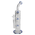 Produktfoto: BLAZE Glas-Wasserpfeife mit 3x Trommelperkolator, 445 mm