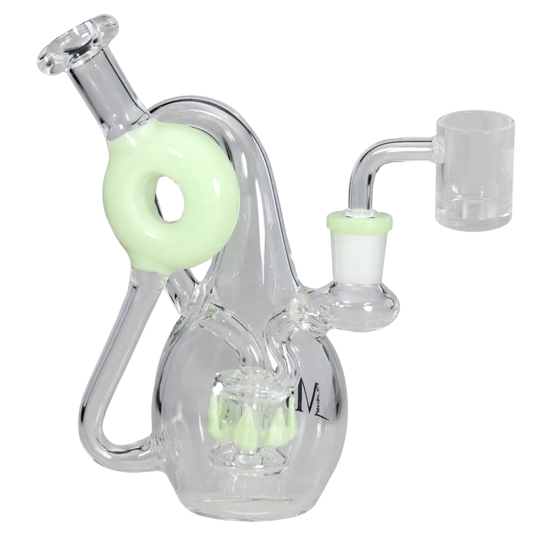 BLAZE MÖBIUS Recycler-Wasserpfeife mit Schleifenführung