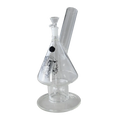 Black Leaf Glas-Wasserpfeife Tannenbaum mit Lochdiffusor