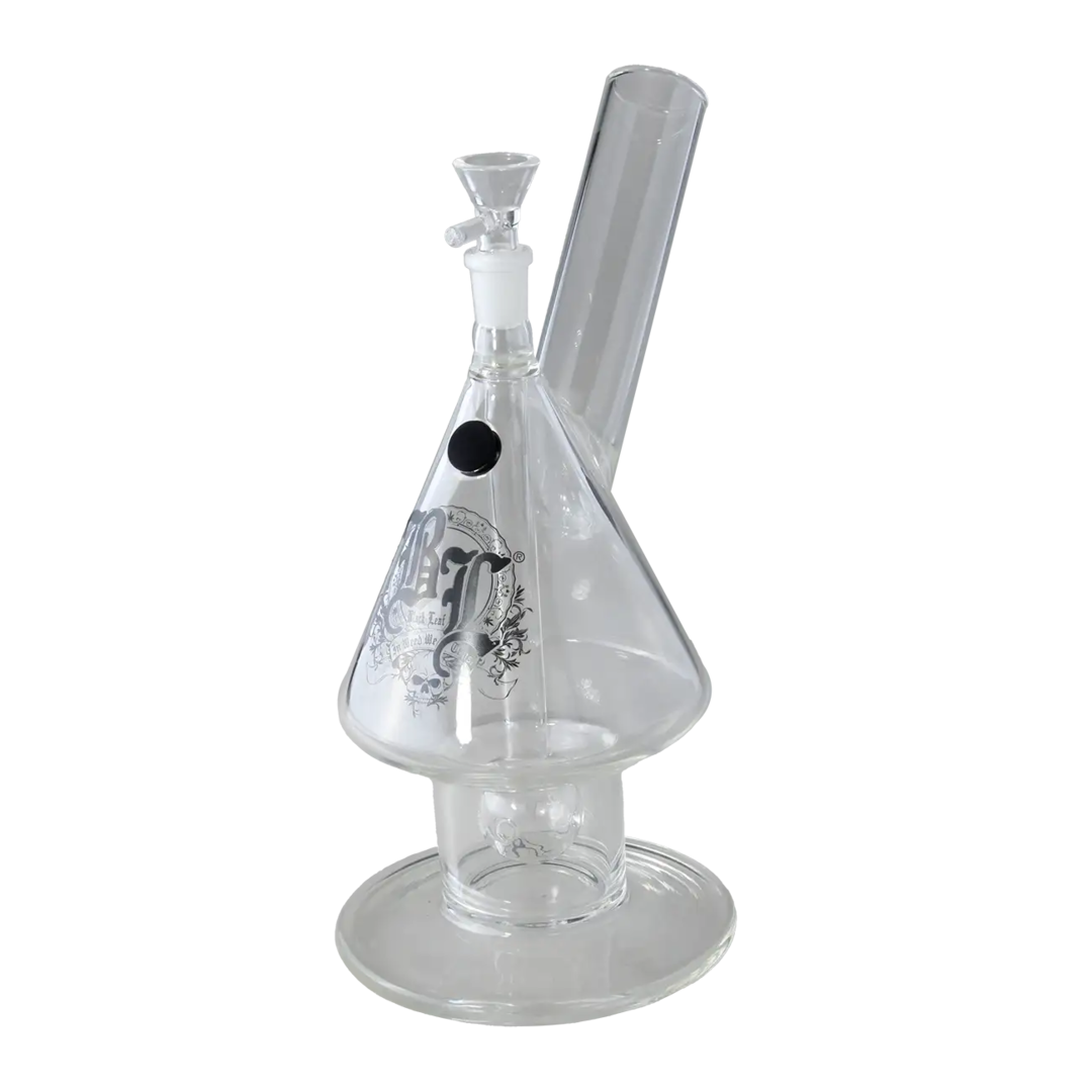 Black Leaf Glas-Wasserpfeife Tannenbaum mit Lochdiffusor