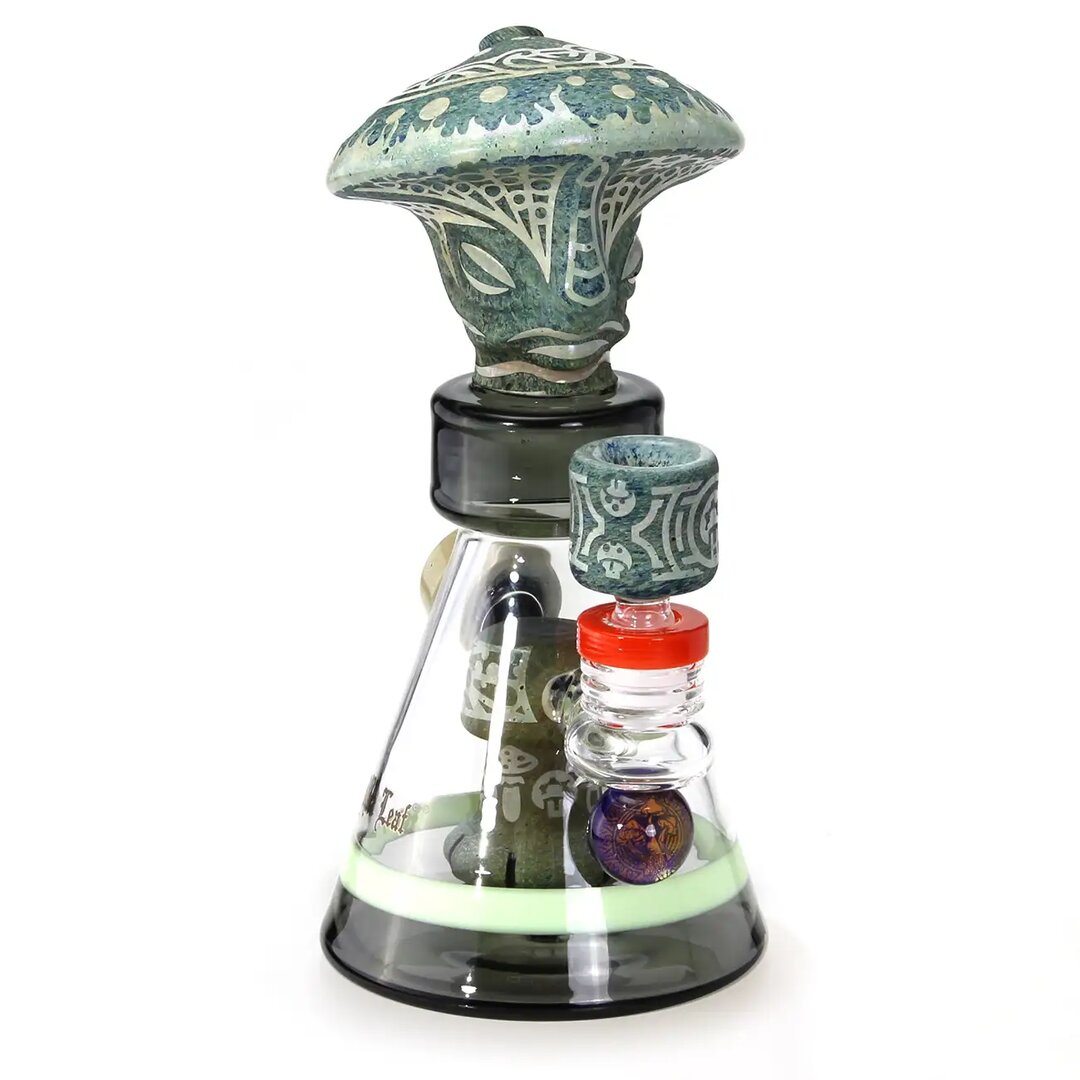 Produktfoto: Black Leaf MUSHROOM WIZARD Diffusor-Glas-Wasserpfeife, 220 mm