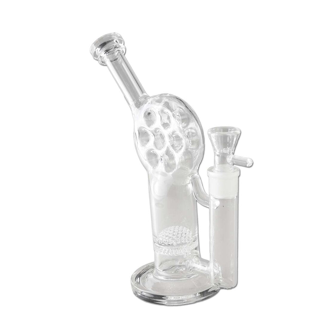 Produktfoto: Black Leaf SWISS CHEESE Perkolator-Glas-Wasserpfeife, 250 mm