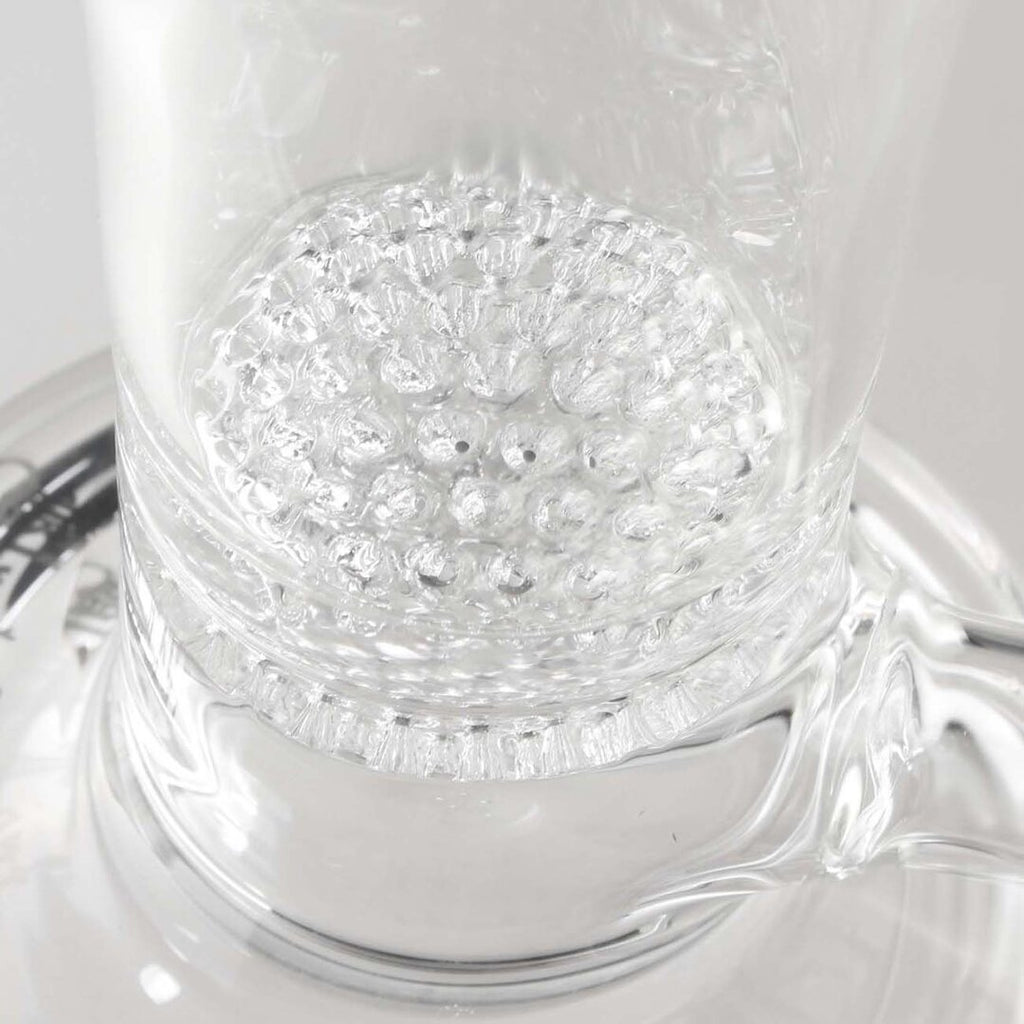 Produktfoto: Black Leaf SWISS CHEESE Perkolator-Glas-Wasserpfeife, 250 mm