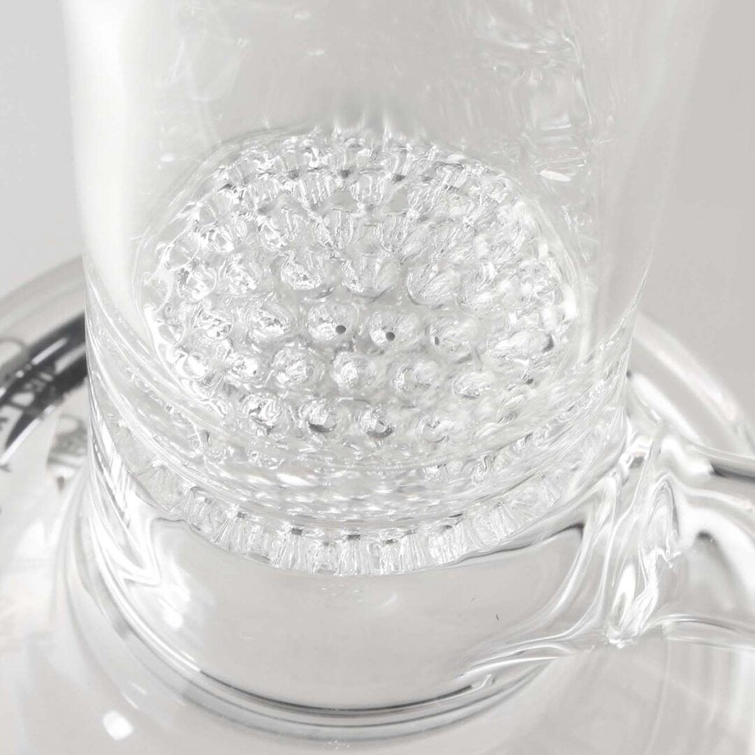 Produktfoto: Black Leaf SWISS CHEESE Perkolator-Glas-Wasserpfeife, 250 mm