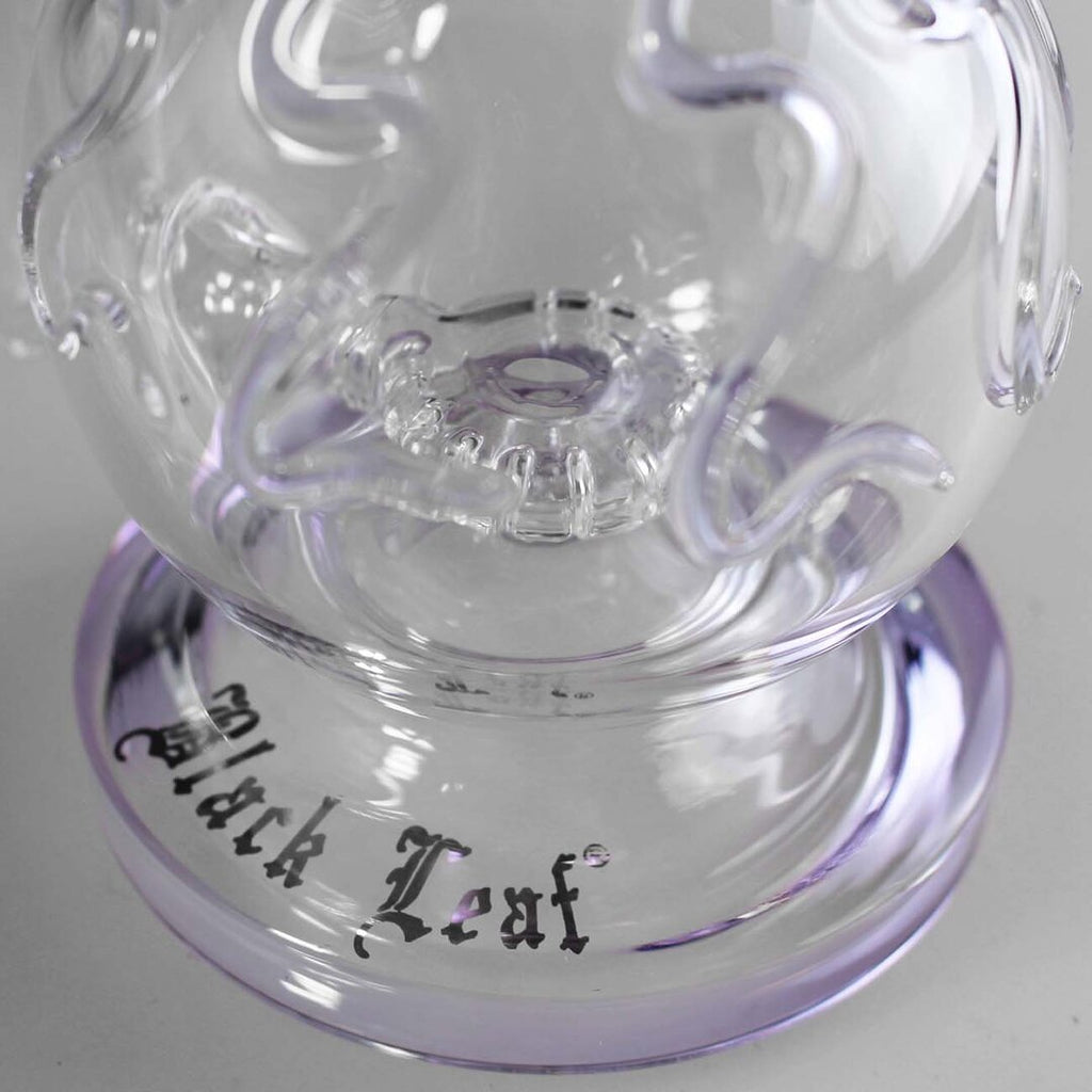Produktfoto: Black Leaf Glas-Wasserpfeife Octavius Lila Duschkopfperkolator 210 mm