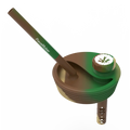 Silikondeckel Kommuter von PieceMaker in Camouflage auf einem Becher