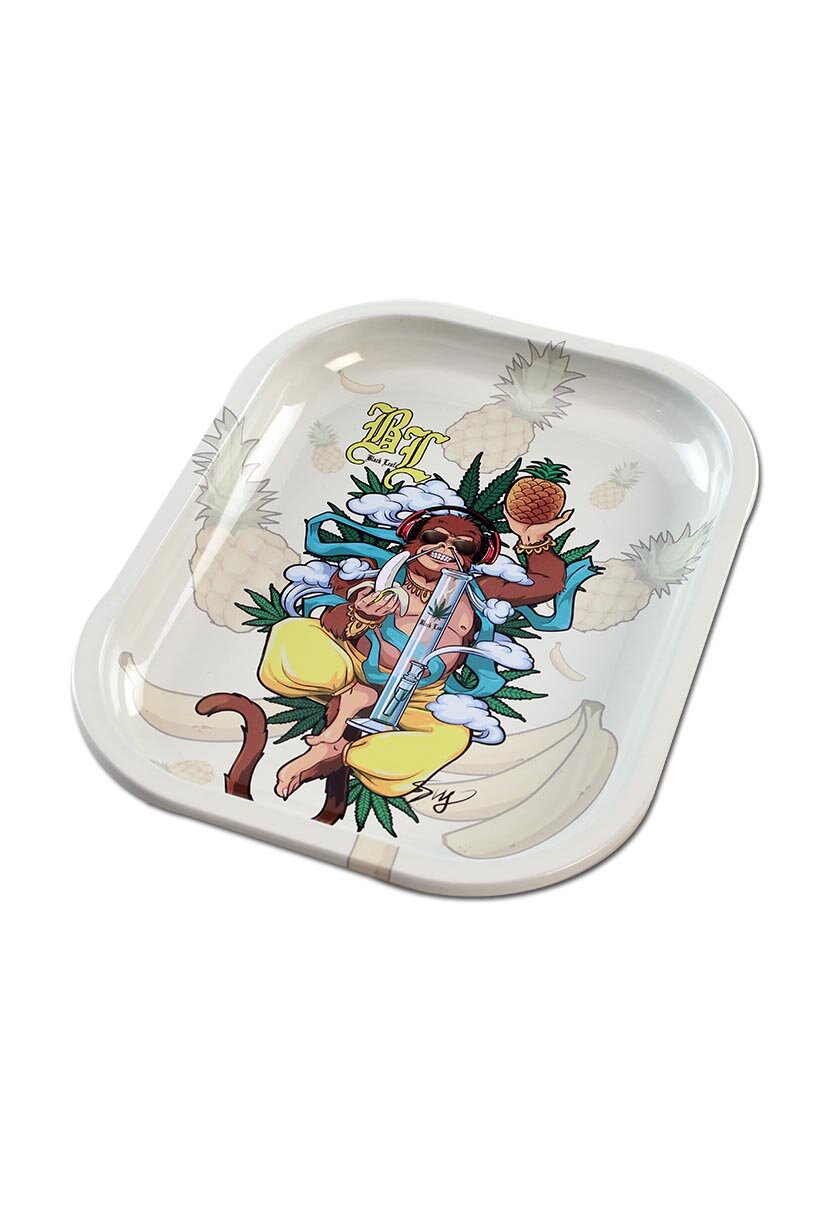 Black Leaf Hanuman Beaker-Glas-Wasserpfeife im Koffer-Set