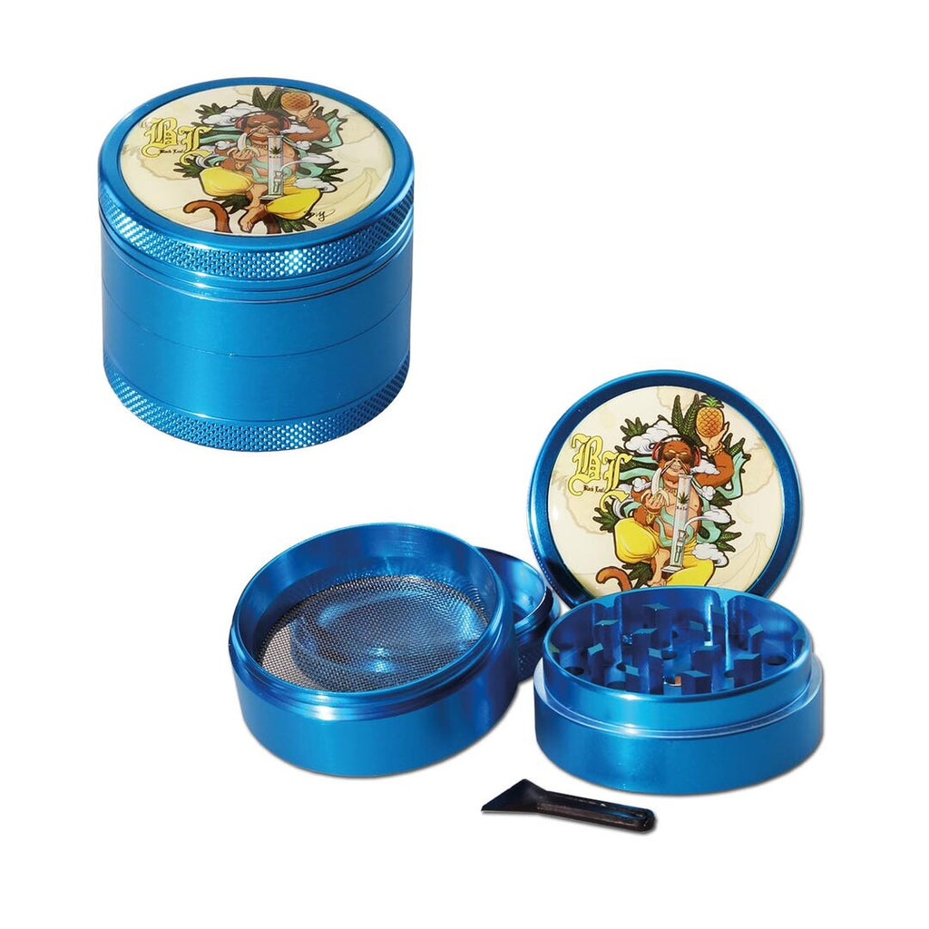 Black Leaf Hanuman Beaker-Glas-Wasserpfeife im Koffer-Set