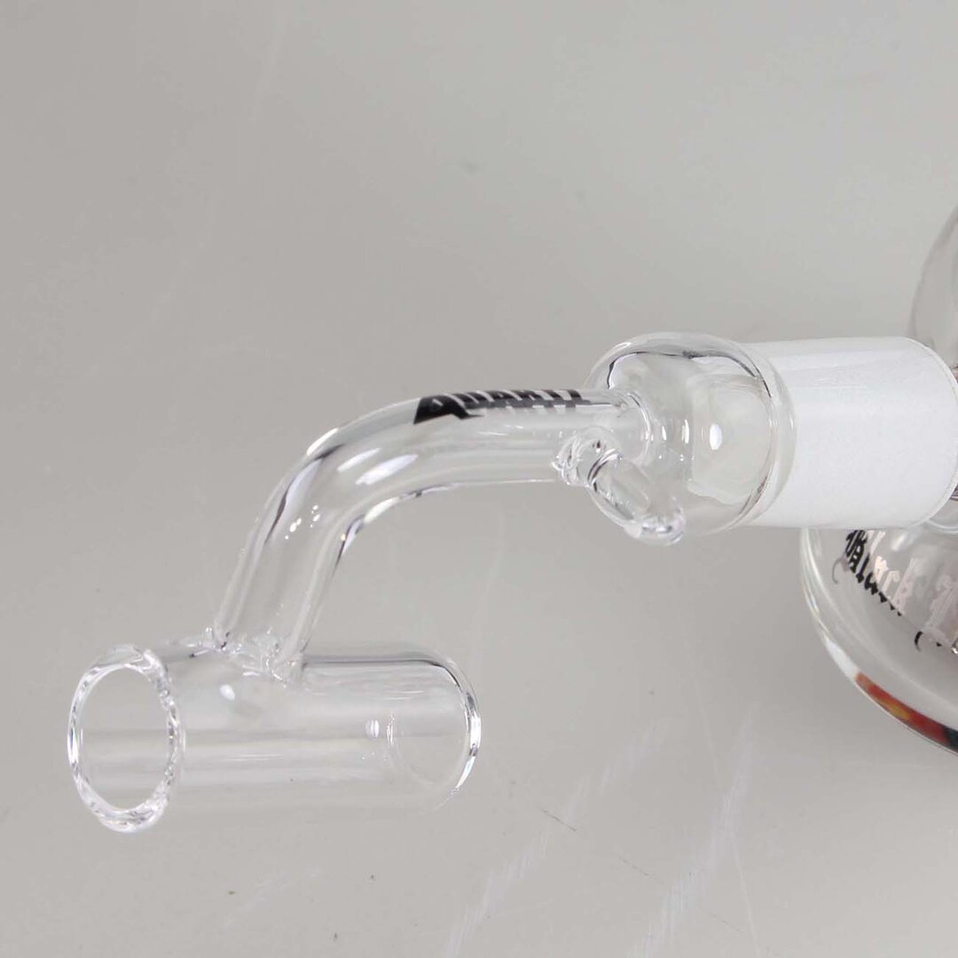 Black Leaf Mini-Ölpfeife aus buntem Glas mit Ölnagel