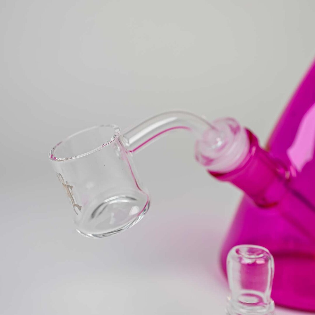 Black Leaf Drachen-Mini-Wasserpfeife in Pink
