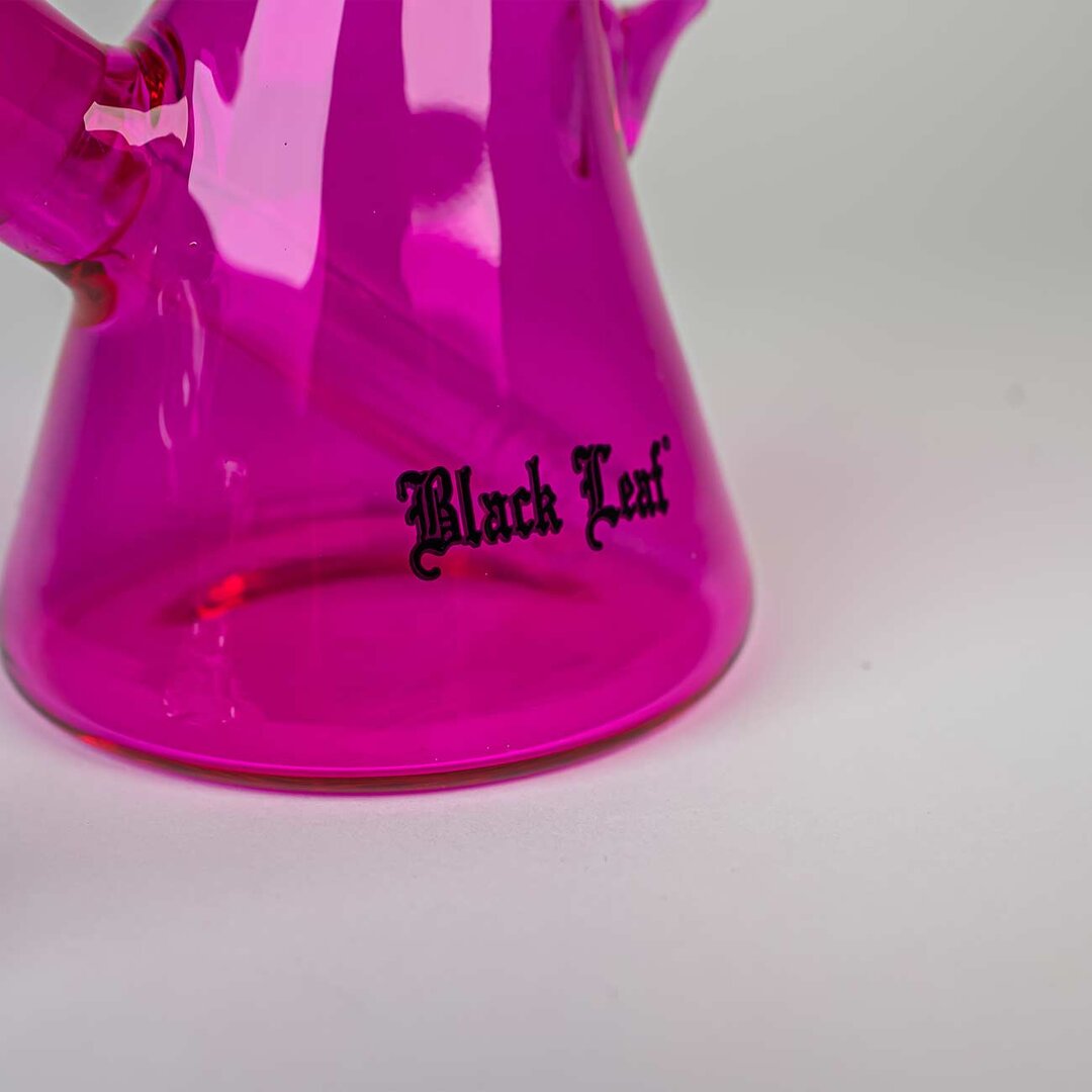 Black Leaf Drachen-Mini-Wasserpfeife in Pink