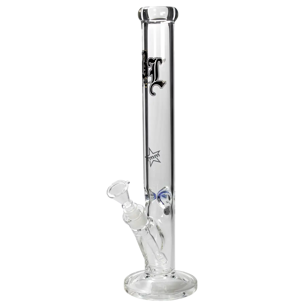 Produktfoto: BL Zylinder-Wasserpfeife Ice 7 mm Wandstärke Blau 455 mm