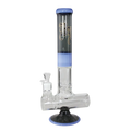 Black Leaf Nautilus Deluxe Glas-Wasserpfeife mit Inlineslit-Diffusor