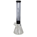 BLAZE Ice-Wasserpfeife in Grau mit sandgestrahlten Mustern