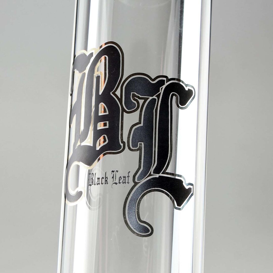 Produktfoto: Black Leaf Glas-Wasserpfeife Becherform 9 mm Wandstärke