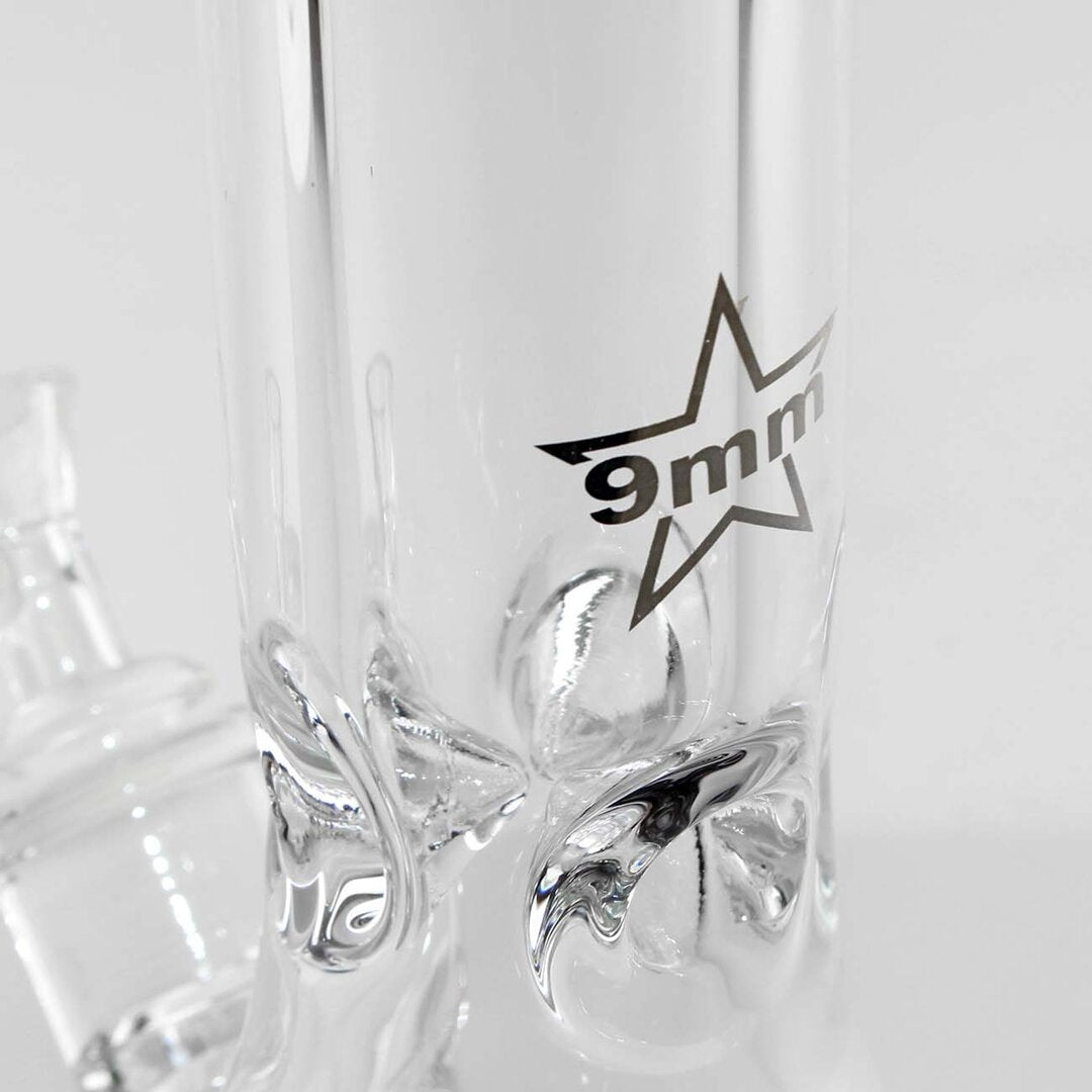 Produktfoto: Black Leaf Glas-Wasserpfeife Becherform 9 mm Wandstärke