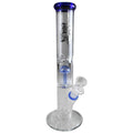 Black Leaf LITTLE GATSBY Zylinder-Glas-Wasserpfeife in Blau