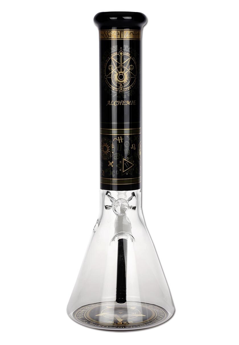 Produktfoto: BLAZE Alchemie Kolben-Wasserpfeife Metallic 380 mm