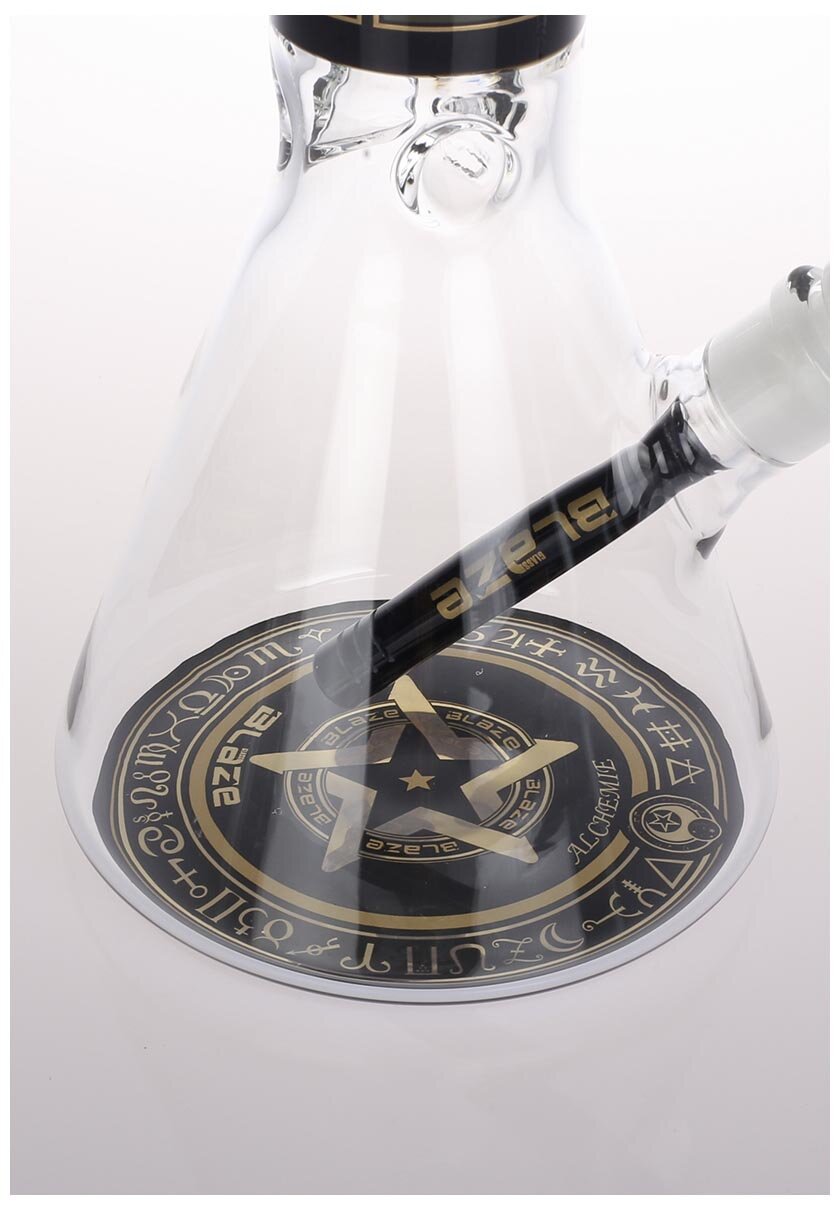 Produktfoto: BLAZE Alchemie Kolben-Wasserpfeife Metallic 380 mm