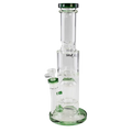 Produktfoto: Black Leaf Glas-Wasserpfeife 10-Arm Baumperkolator mit Scheibe 340 mm
