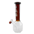 BLAZE Klotz Glas-Wasserpfeife in Amber mit Sechskantform
