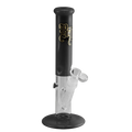 Black Leaf Zylinder-Wasserpfeife Ice in Schwarz mit Icekammer, 268 mm hoch