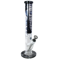Produktfoto: BLAZE Cyberpunk Zylinder-Glas-Wasserpfeife Ice, 415 mm