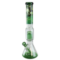 Black Leaf Kolben-Glas-Wasserpfeife mit 10-Arm-Baumperkolator