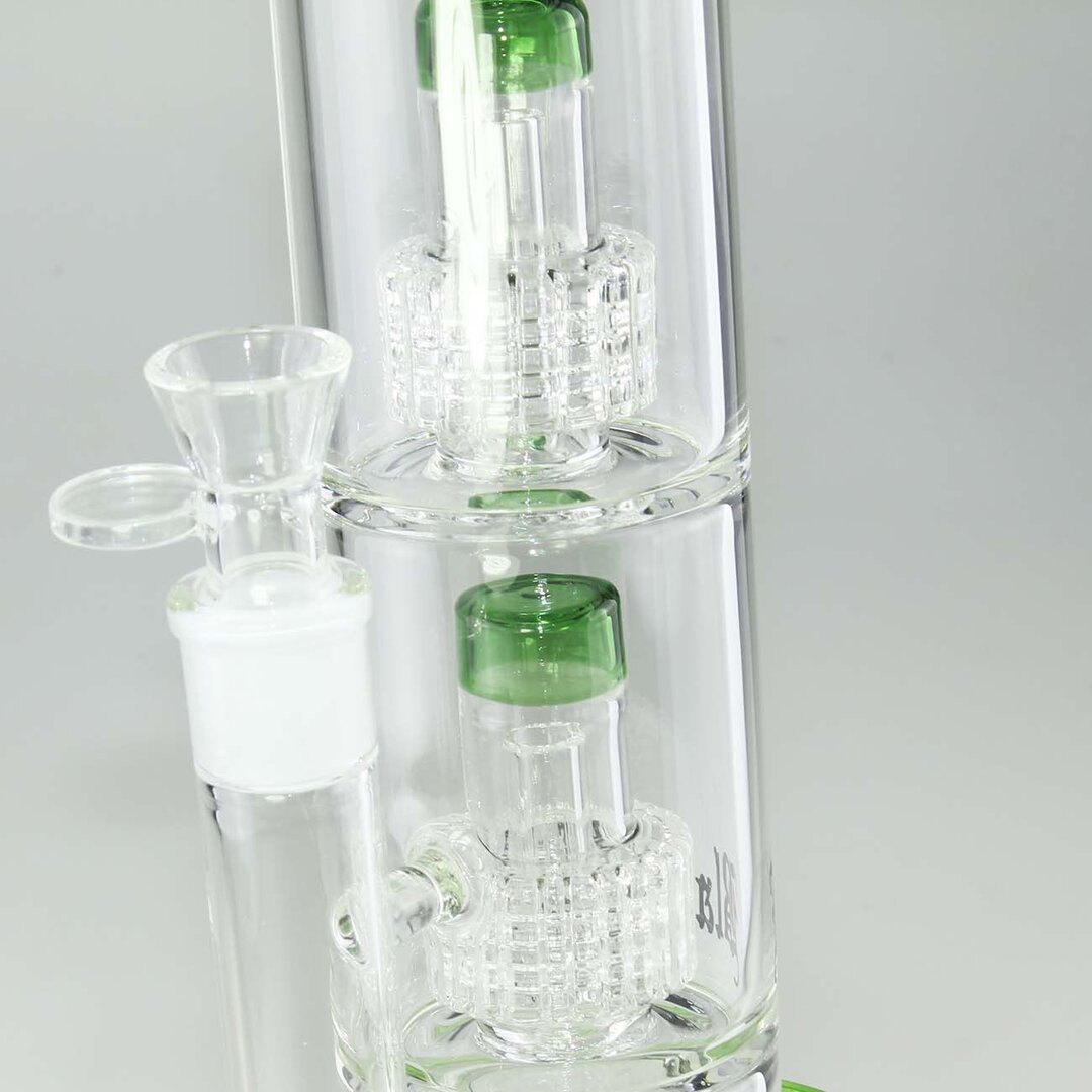 Produktfoto: Black Leaf Icepipe 2x Trommelperkolator pink, 405 mm