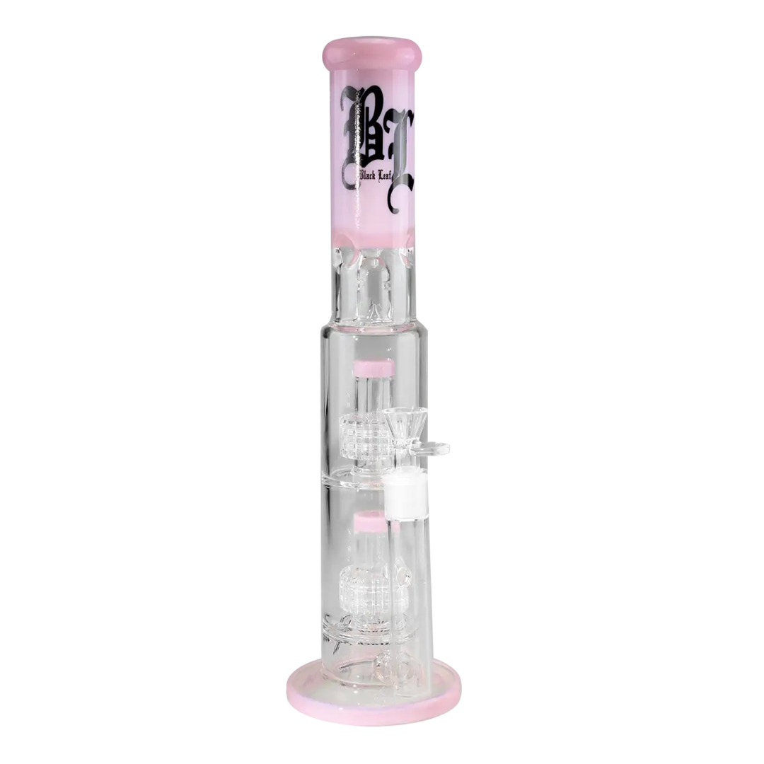Produktfoto: Black Leaf Icepipe 2x Trommelperkolator pink, 405 mm