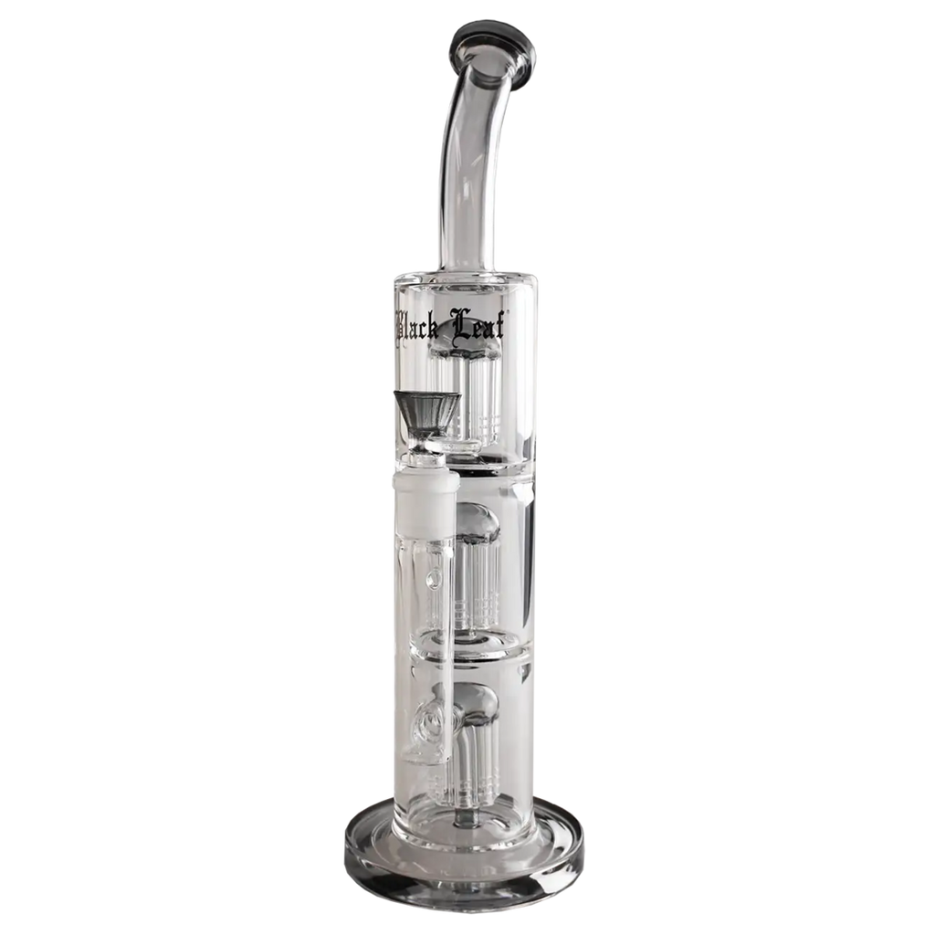 Produktfoto: Black Leaf Multilevel Glas-Wasserpfeife 3x 8-Arm, 390 mm