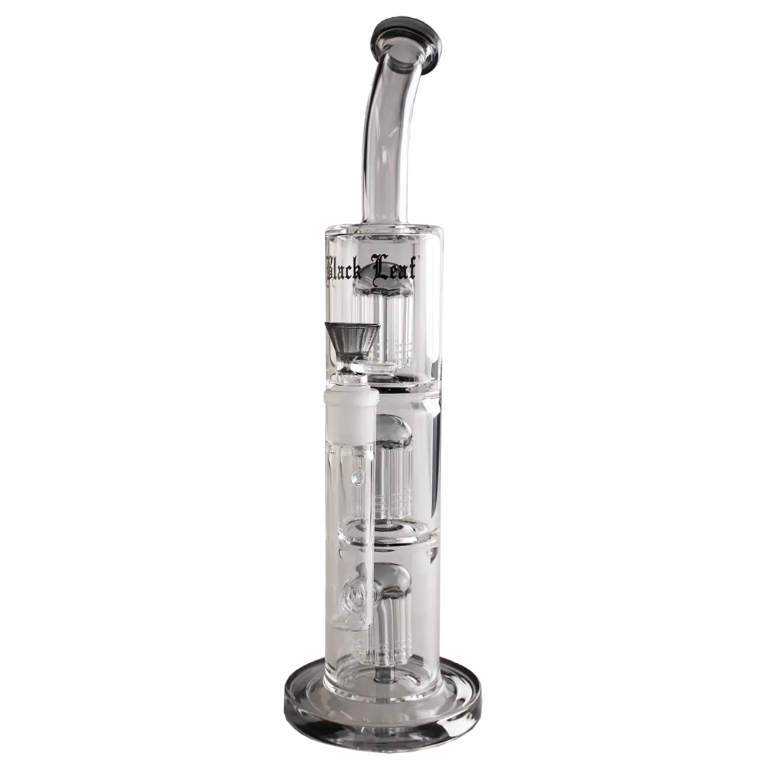 Produktfoto: Black Leaf Multilevel Glas-Wasserpfeife 3x 8-Arm, 390 mm