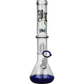 Black Leaf Ice-Wasserpfeife mit 4-armigem Perkolator in Blau