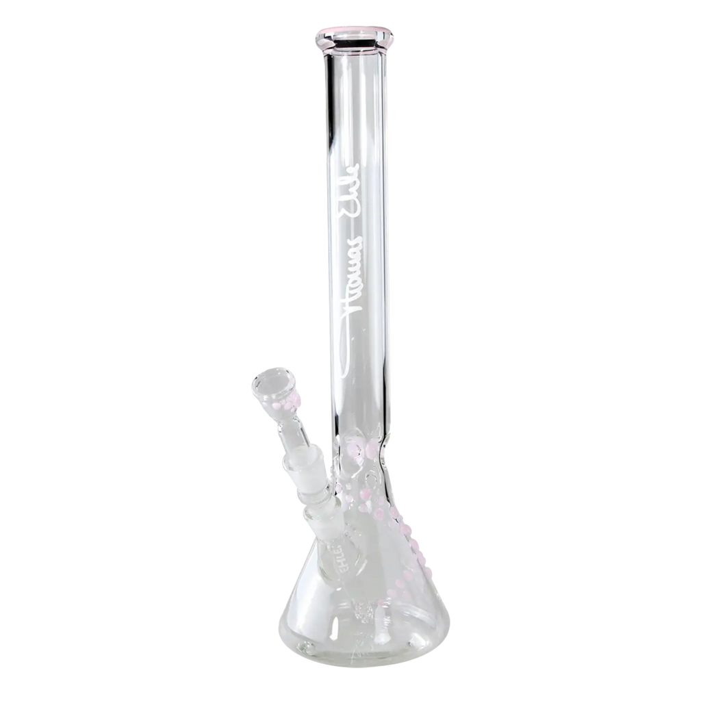 Ehle x Blaze Beaker-Glas-Wasserpfeife mit Pastell-Punktedesign