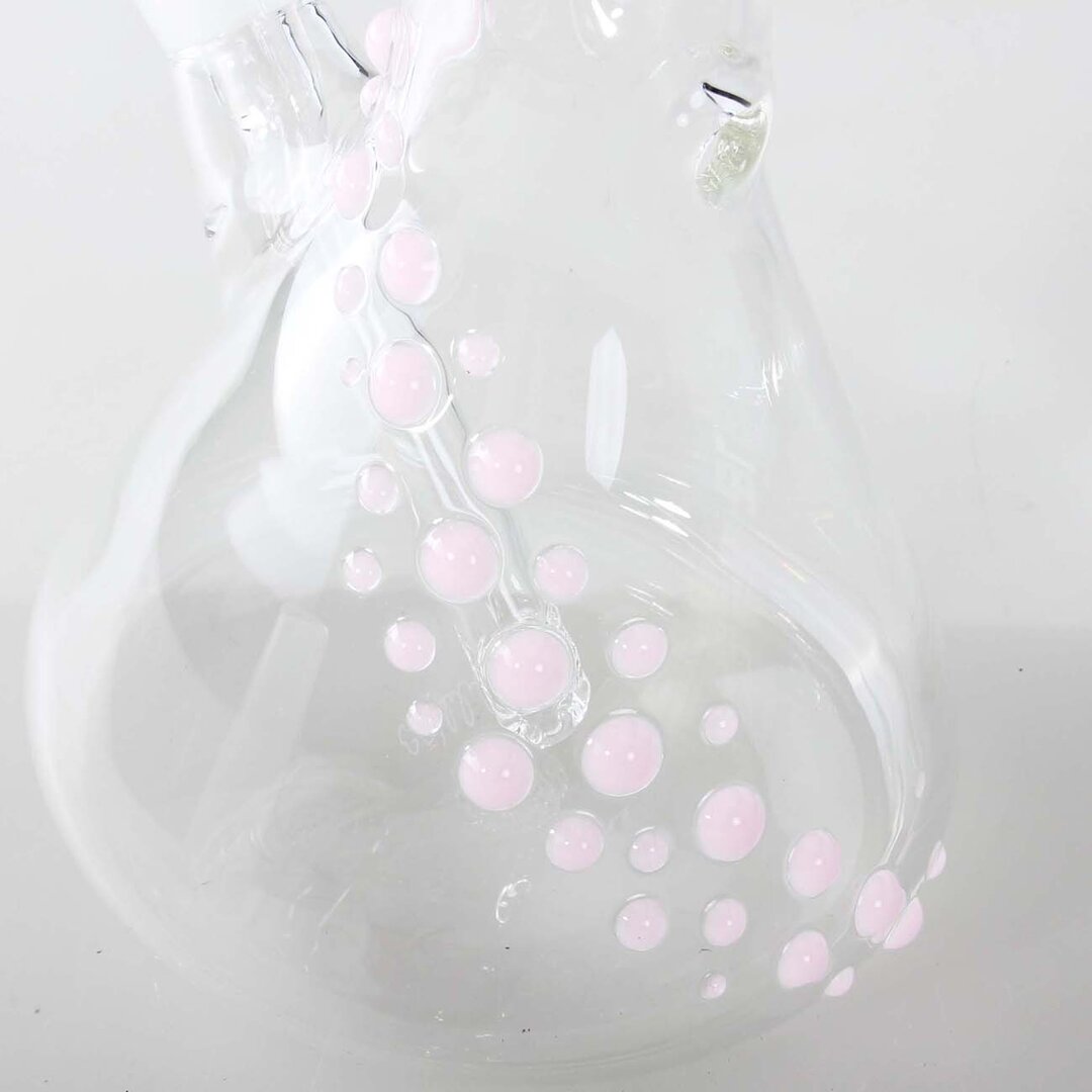 Ehle x Blaze Beaker-Glas-Wasserpfeife mit Pastell-Punktedesign