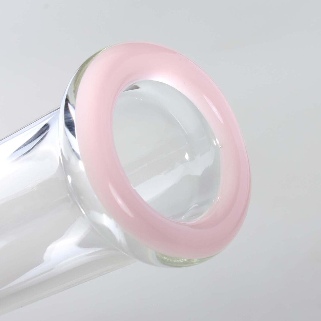 Ehle x Blaze Beaker-Glas-Wasserpfeife mit Pastell-Punktedesign