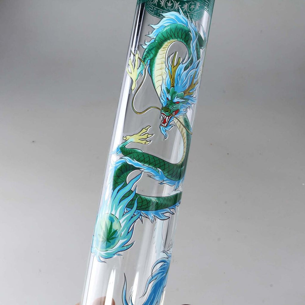 Black Leaf Becher-Wasserpfeife Qinglong mit SLY-Design