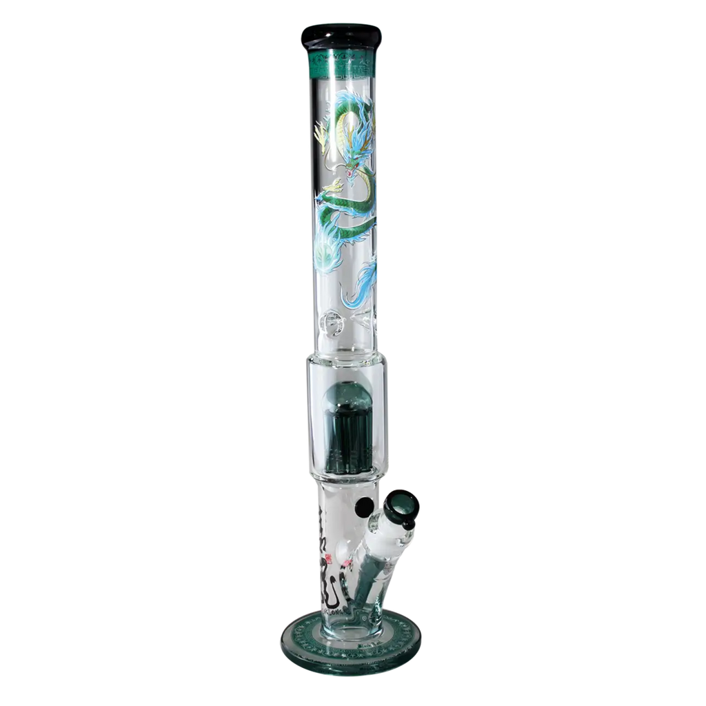 Produktfoto: Black Leaf Zylinder-Wasserpfeife QINGLONG 10-Arm 500 mm