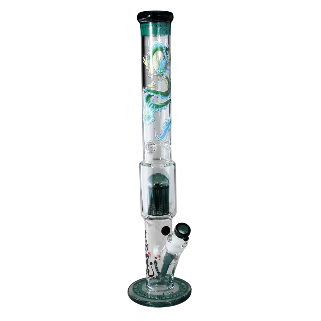 Produktfoto: Black Leaf Zylinder-Wasserpfeife QINGLONG 10-Arm 500 mm