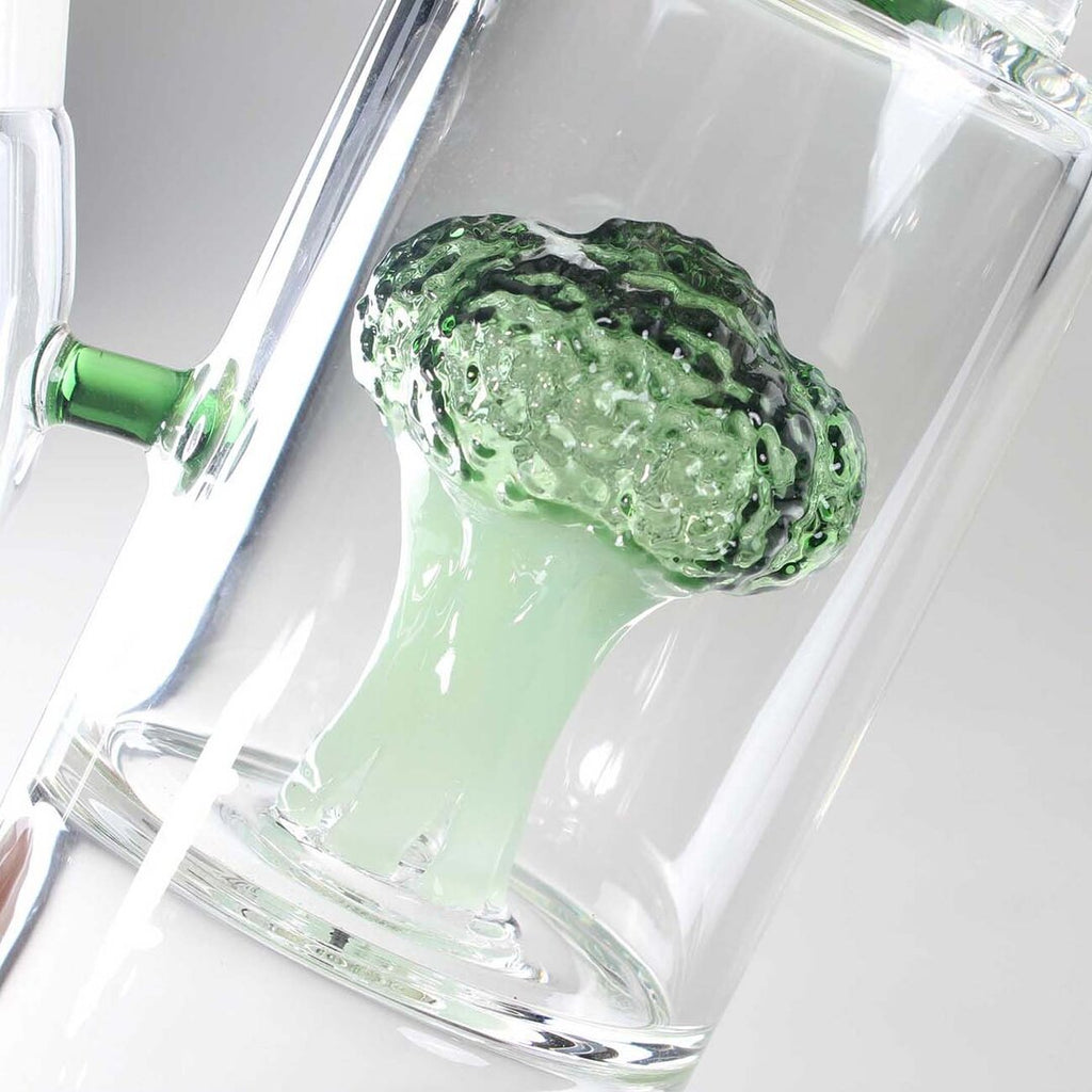 Produktfoto: Black Leaf BROCCOLI Glas-Wasserpfeife mit Diffusor, 400 mm