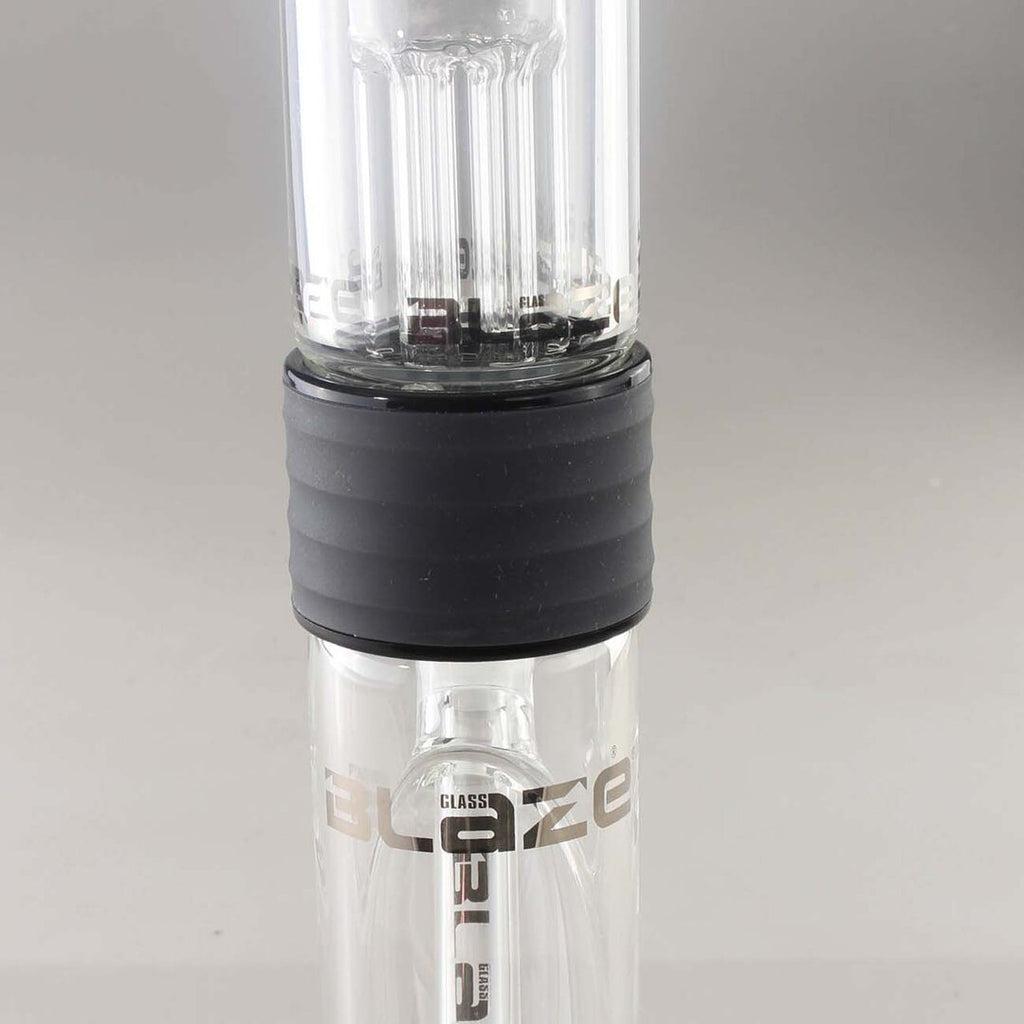 BLAZE Mix&Match 2.0 Bausatz einer Zylinder-Glas-Wasserpfeife in Klar