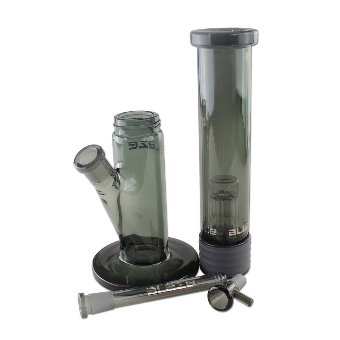 Produktfoto: BLAZE Mix&Match 2.0 Zylinder-Glas-Wasserpfeife Bausatz, 410 mm
