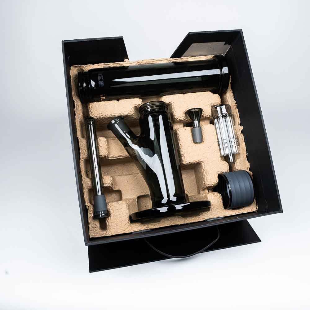 Produktfoto: BLAZE Mix&Match 2.0 Zylinder-Glas-Wasserpfeife Bausatz, 410 mm