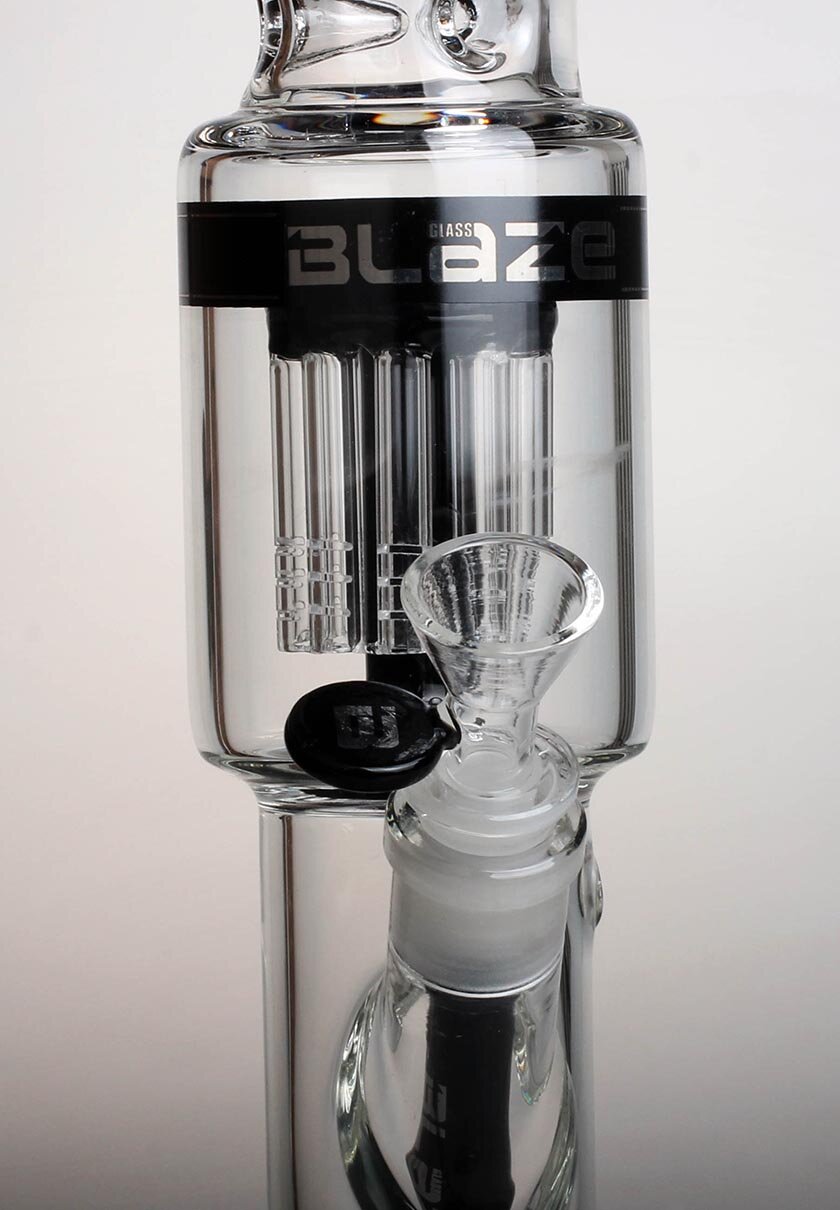 Produktfoto: BLAZE VOODOO Glas-Wasserpfeife mit 10-Arm-Perkolator, 480 mm